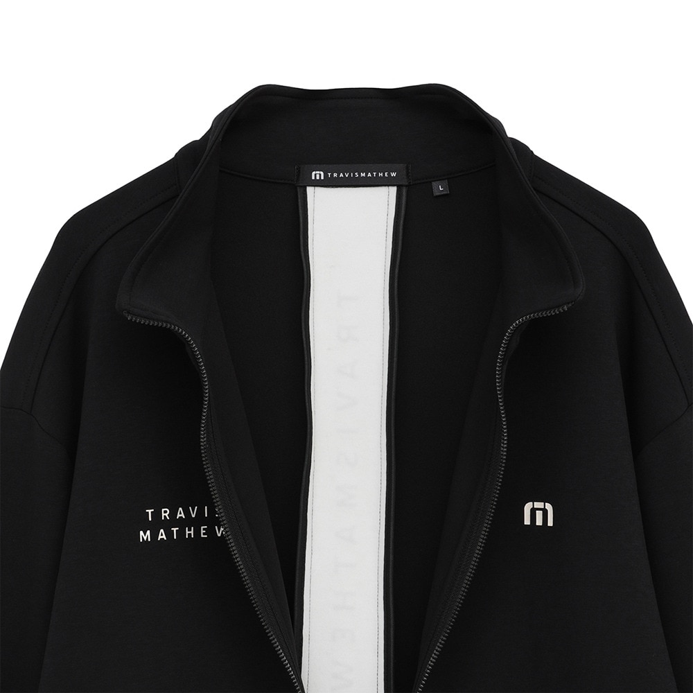 トラヴィスマシュー（Travis Mathew）（メンズ）ゴルフウェア アウター Track ジャケット 7AM022-0BLK