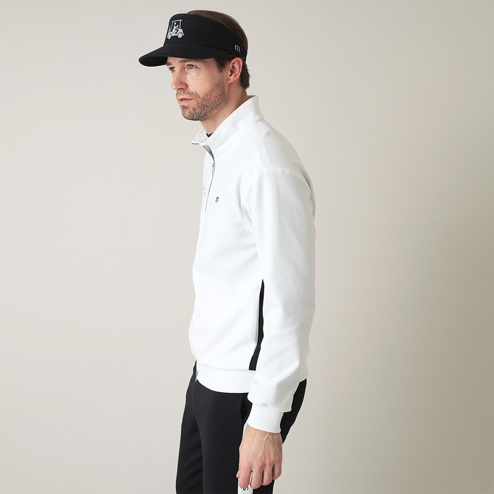 トラヴィスマシュー（Travis Mathew）（メンズ）ゴルフウェア アウター Track ジャケット 7AM022-1WHT