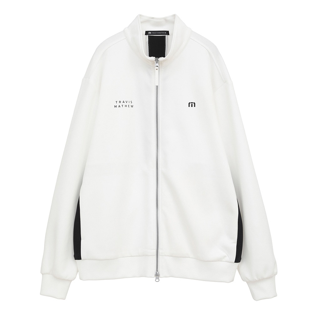 トラヴィスマシュー（Travis Mathew）（メンズ）ゴルフウェア アウター Track ジャケット 7AM022-1WHT