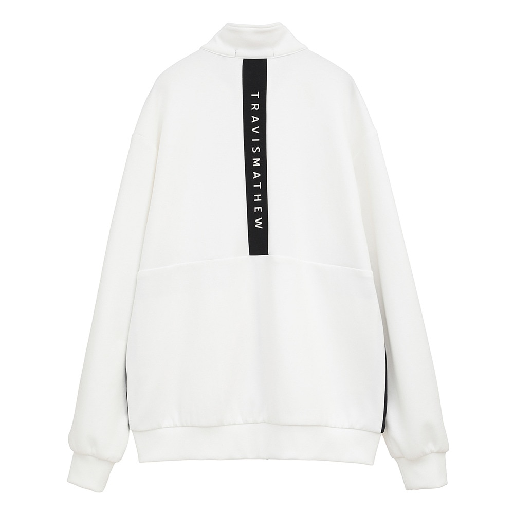 トラヴィスマシュー（Travis Mathew）（メンズ）ゴルフウェア アウター Track ジャケット 7AM022-1WHT