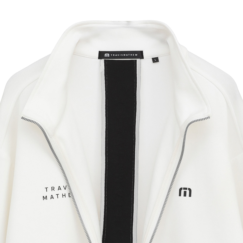トラヴィスマシュー（Travis Mathew）（メンズ）ゴルフウェア アウター Track ジャケット 7AM022-1WHT