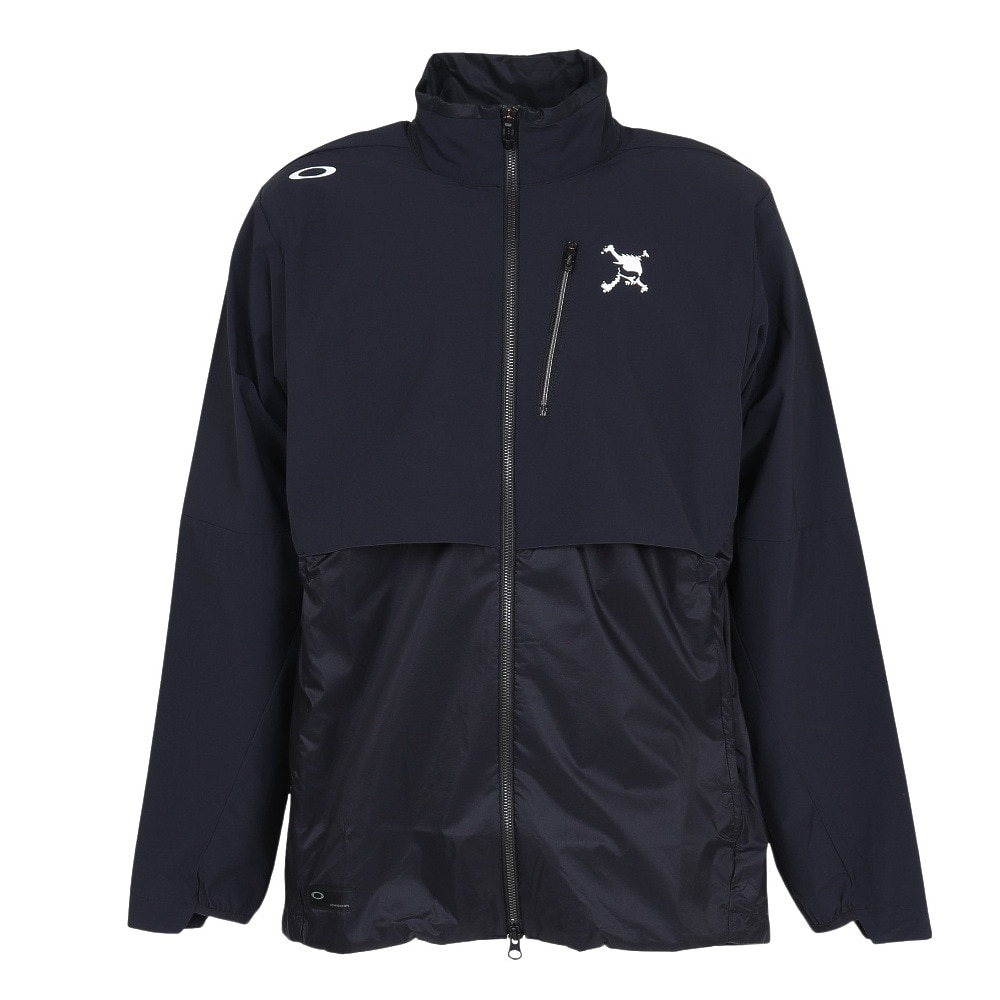 オークリー（OAKLEY）（メンズ）ゴルフウェア アウター 防風 スカル アイデアリー ハイブリッド ライトジャケット FOA408273-02E