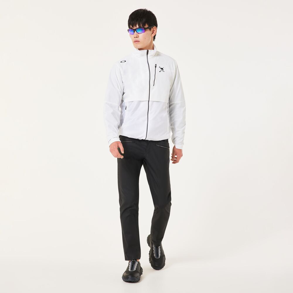 オークリー（OAKLEY）（メンズ）ゴルフウェア アウター SKULL IDEALLY HYBRID LT フルジップジャケット FOA408273-100