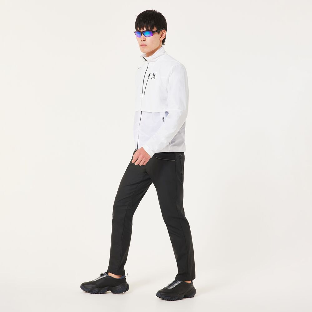 オークリー（OAKLEY）（メンズ）ゴルフウェア アウター SKULL IDEALLY HYBRID LT フルジップジャケット FOA408273-100