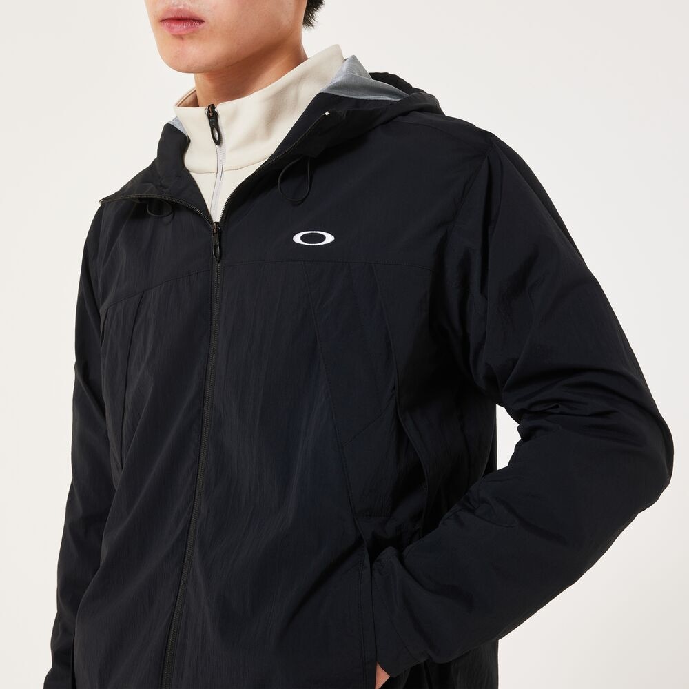 Oakley メンズ ゴルフジャケット ブラック オークリー（OAKLEY）（メンズ）ゴルフウェア 軽量 アウター FLEXIBLE