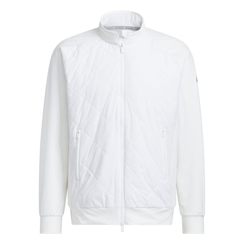 アディダス（adidas）（メンズ）ゴルフウェア アウター C．R 保温キルトコンビ フルジップジャケット JVU97-JL7952 W