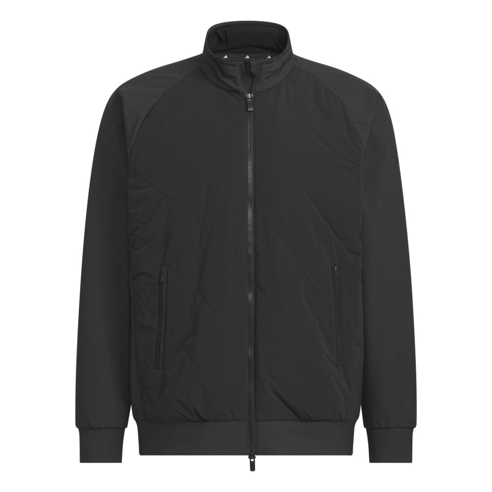アディダス（adidas）（メンズ）ゴルフウェア C．R 保温キルトコンビ フルジップジャケット JVU97-JM2946 BLK