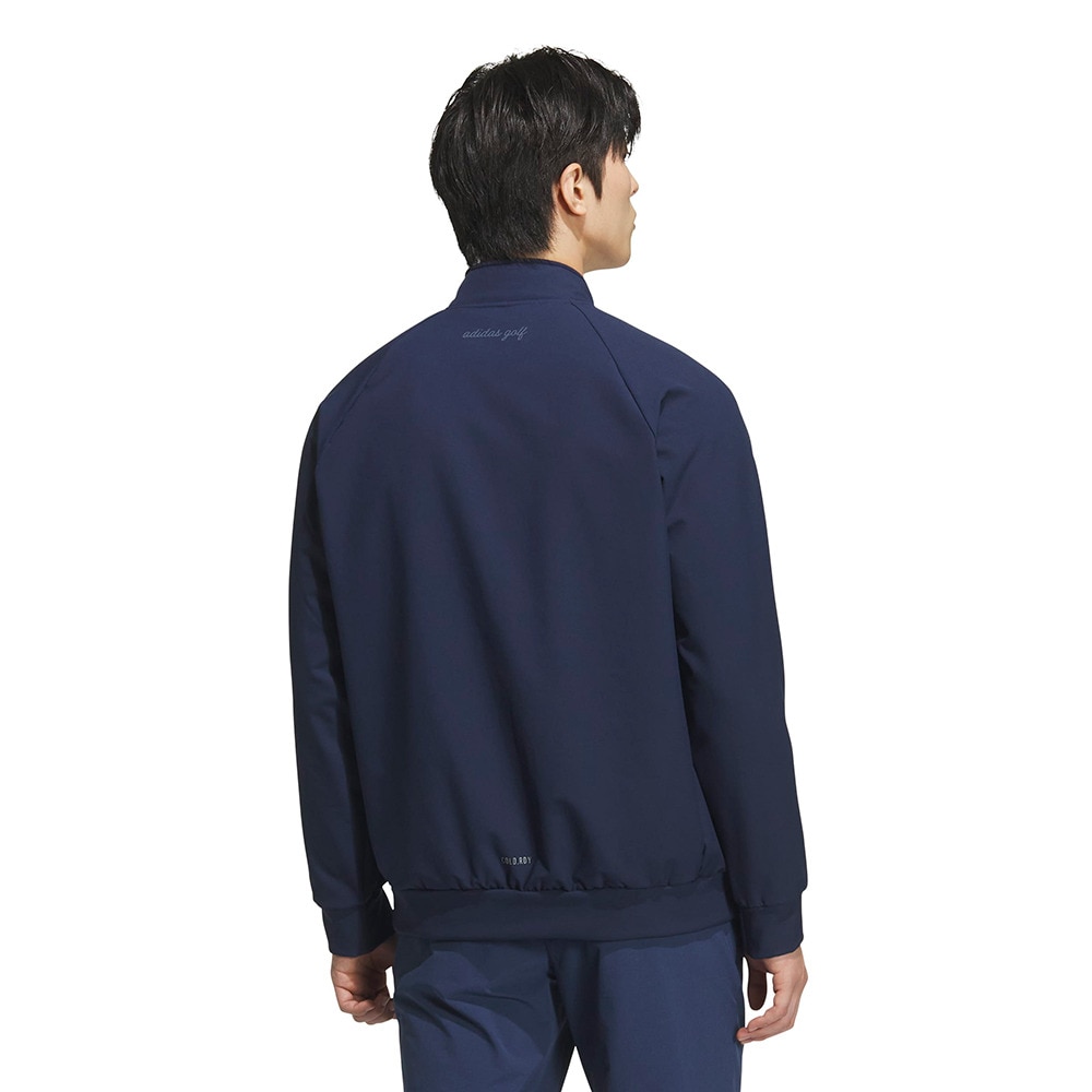 アディダス（adidas）（メンズ）ゴルフウェア C．R 保温キルトコンビネーション フルジップジャケット JVU97-KD8324 NVY