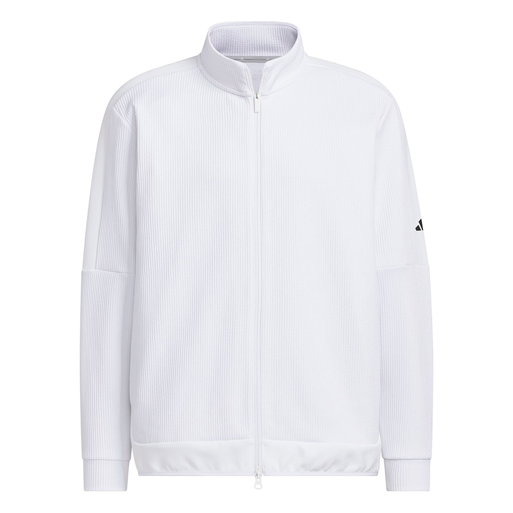 アディダス（adidas）（メンズ）ゴルフウェア アウター 保温 C．R ファブリックミックス フルジップジャケット TM204-KD8332 W