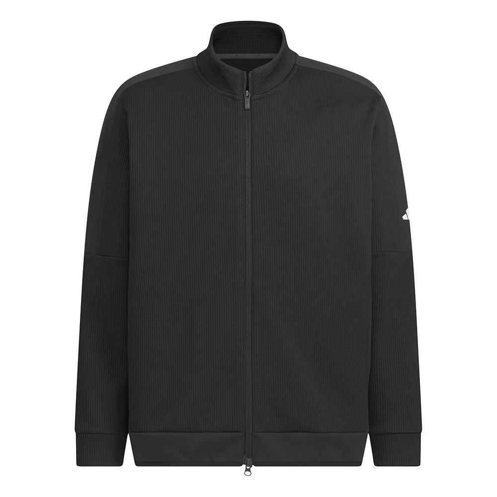 アディダス（adidas）（メンズ）ゴルフウェア アウター 保温 ブリックミックス フルジップジャケット TM204-KD8333 BLK