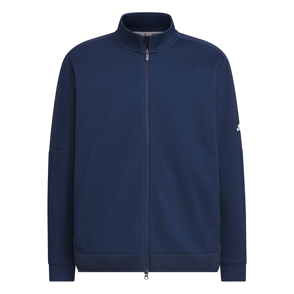 アディダス（adidas）（メンズ）ゴルフウェア アウター 保温 C．R ファブリックミックス フルジップジャケット TM204-KD8334 NVY