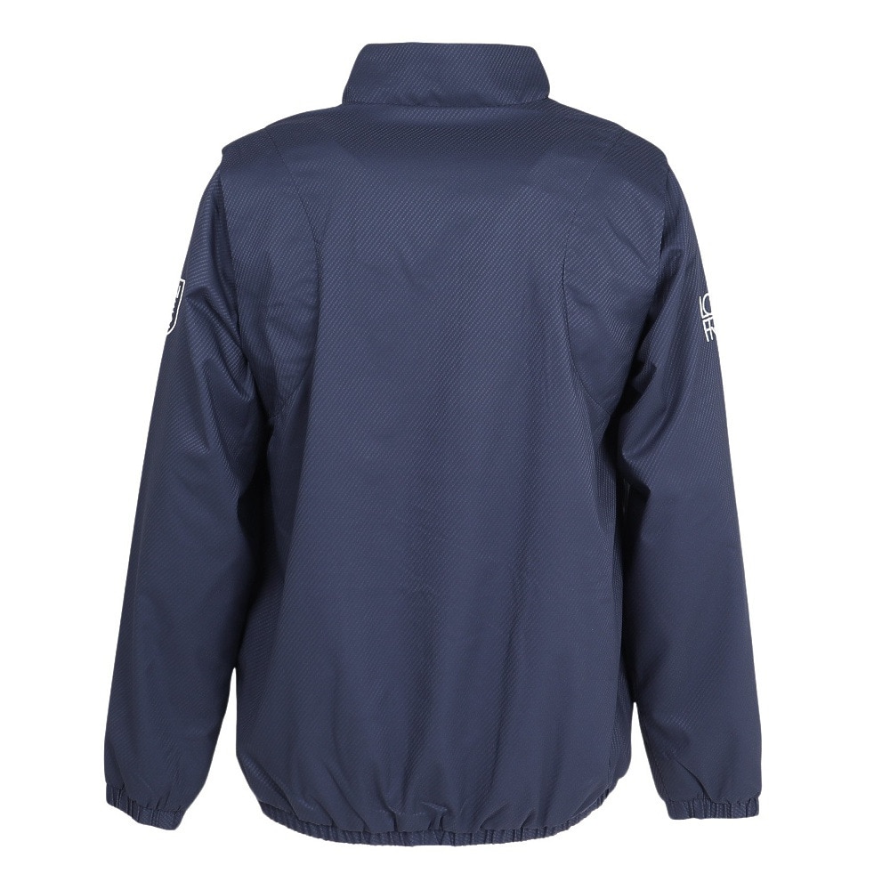 ルコックスポルティフ（lecoqsportif）（メンズ）ゴルフウェア アウター 保温 袖取り外し可能 ヒートナビ2WAYブルゾン LG5FWB00M NV00
