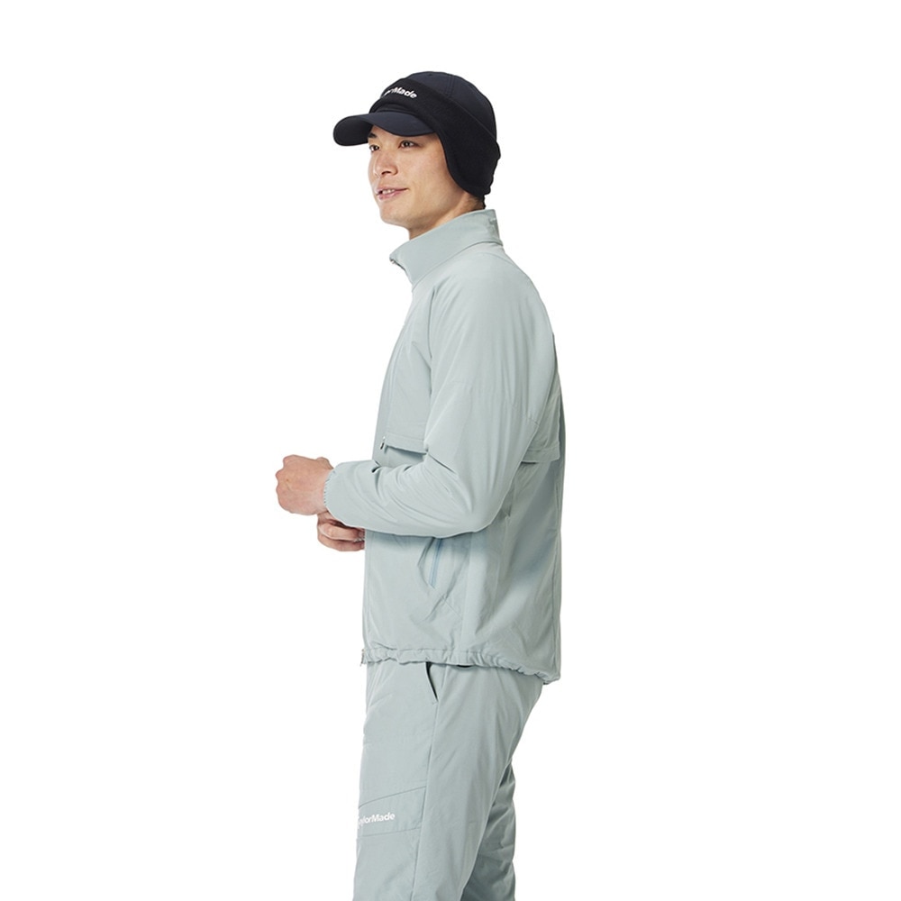 テーラーメイド　ゴルフウェア　中綿ブルゾン　Oサイズ　ホワイト テーラーメイド ゴルフウェア 中綿ブルゾン Oサイズ ホワイト