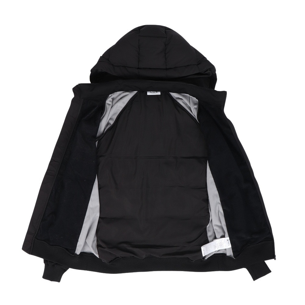 ハーレー（HURLEY）（メンズ）ゴルフウェア アウター 裏起毛 ファントム ハイブリッド ダウンジャケット MGJK252072-BLK