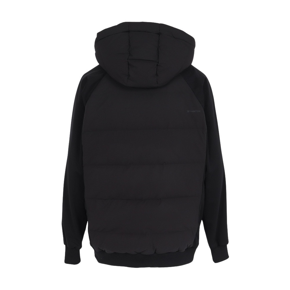 ハーレー（HURLEY）（メンズ）ゴルフウェア アウター 裏起毛 ファントム ハイブリッド ダウンジャケット MGJK252072-BLK