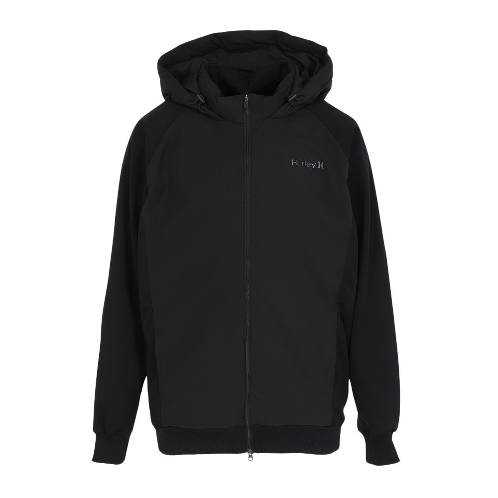 ハーレー（HURLEY）（メンズ）ゴルフウェア アウター 裏起毛 ファントム ハイブリッド ダウンジャケット MGJK252072-BLK