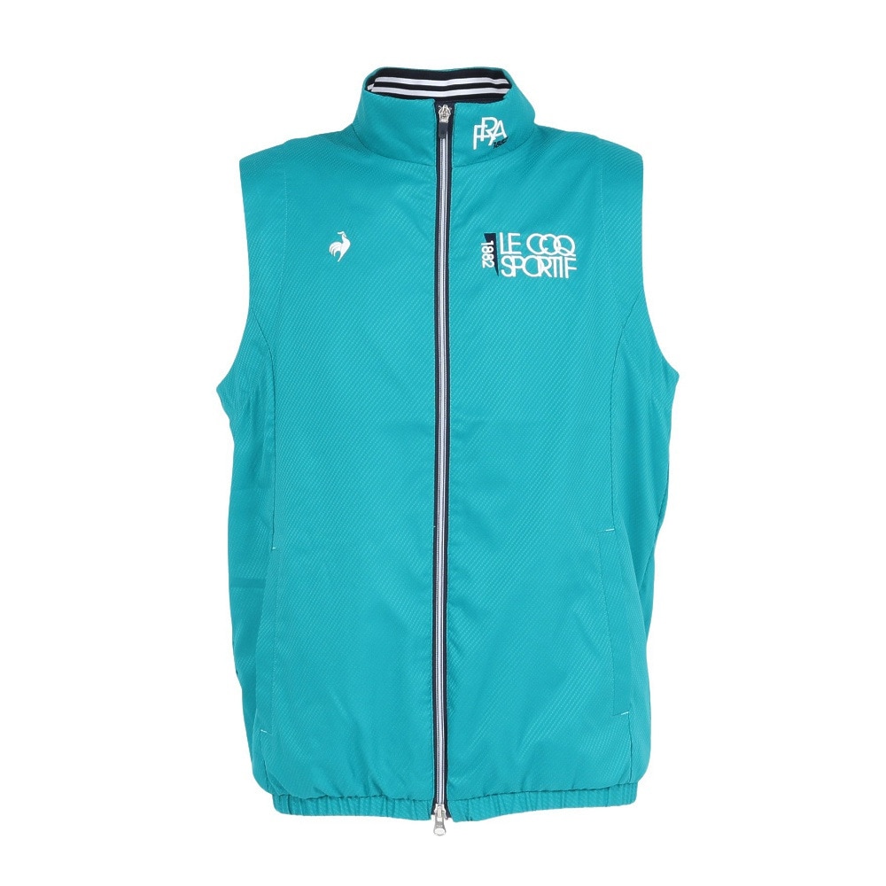 ルコックスポルティフ（lecoqsportif）（メンズ）ゴルフウェア アウター 保温 ヒートナビ2WAYブルゾン LG5FWB00M GR00