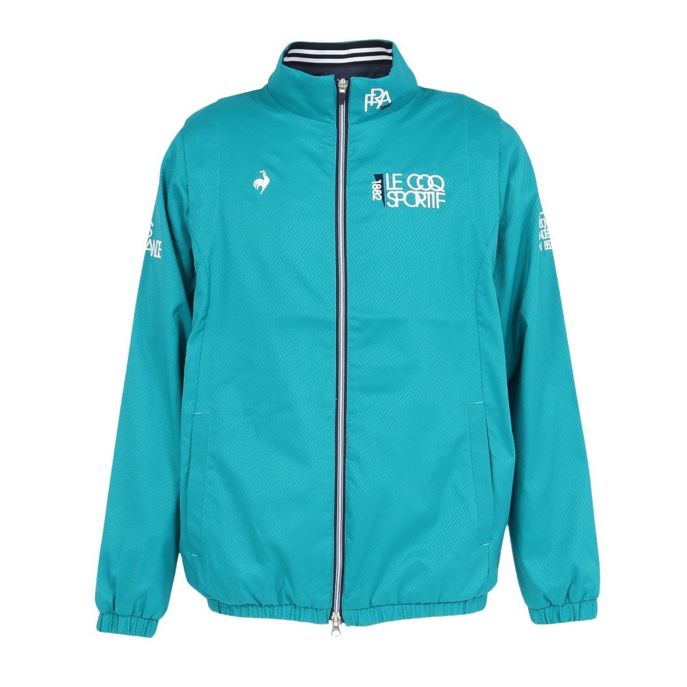 ルコックスポルティフ（lecoqsportif）（メンズ）ゴルフウェア アウター 保温 ヒートナビ2WAYブルゾン LG5FWB00M GR00