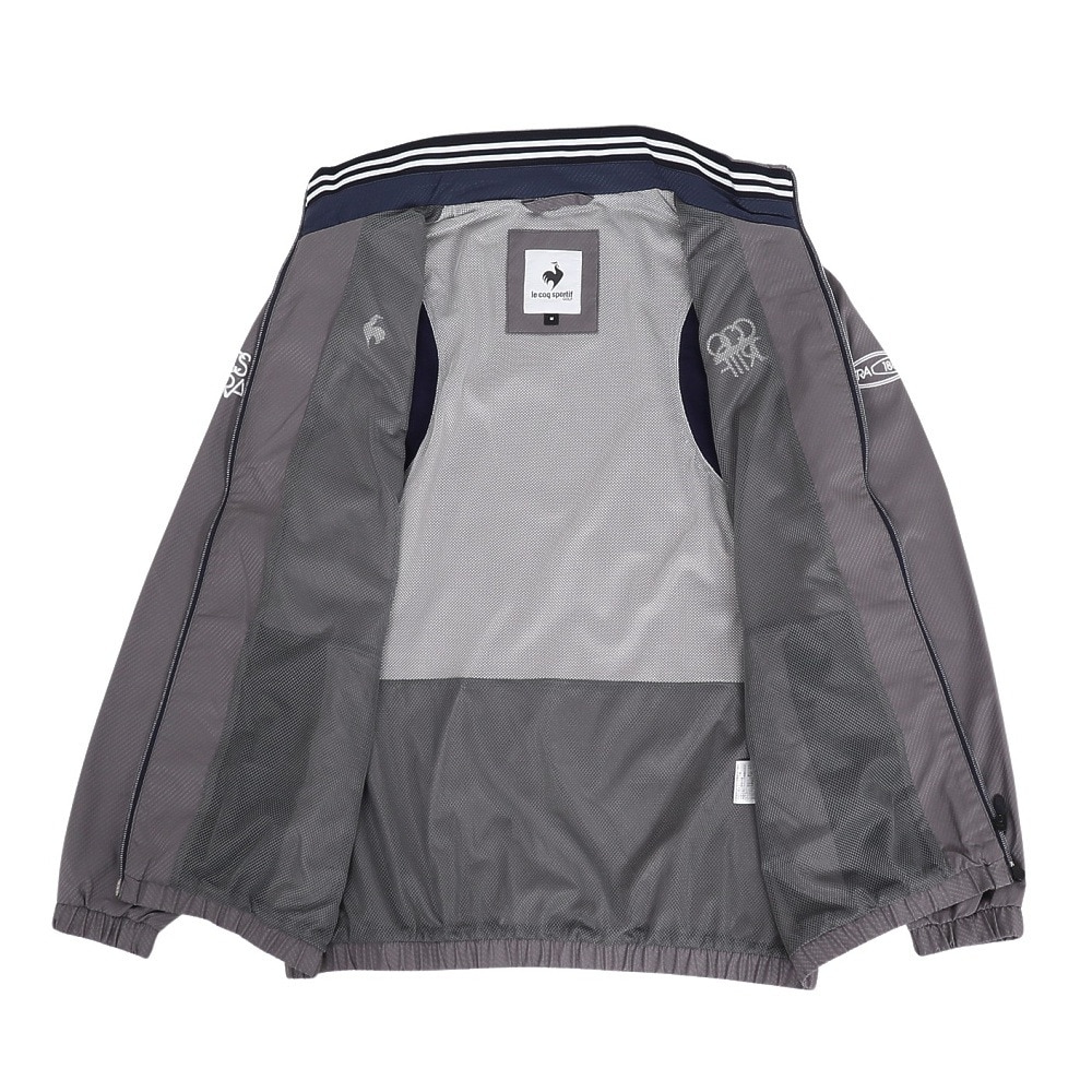 ルコックスポルティフ（lecoqsportif）（メンズ）ゴルフウェア 袖取り外し可能 ヒートナビ2WAYブルゾン LG5FWB00M GY00