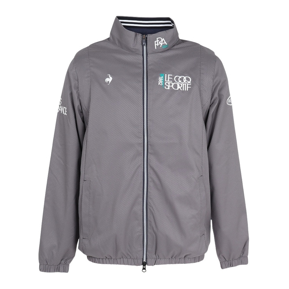 ルコックスポルティフ（lecoqsportif）（メンズ）ゴルフウェア 袖取り外し可能 ヒートナビ2WAYブルゾン LG5FWB00M GY00