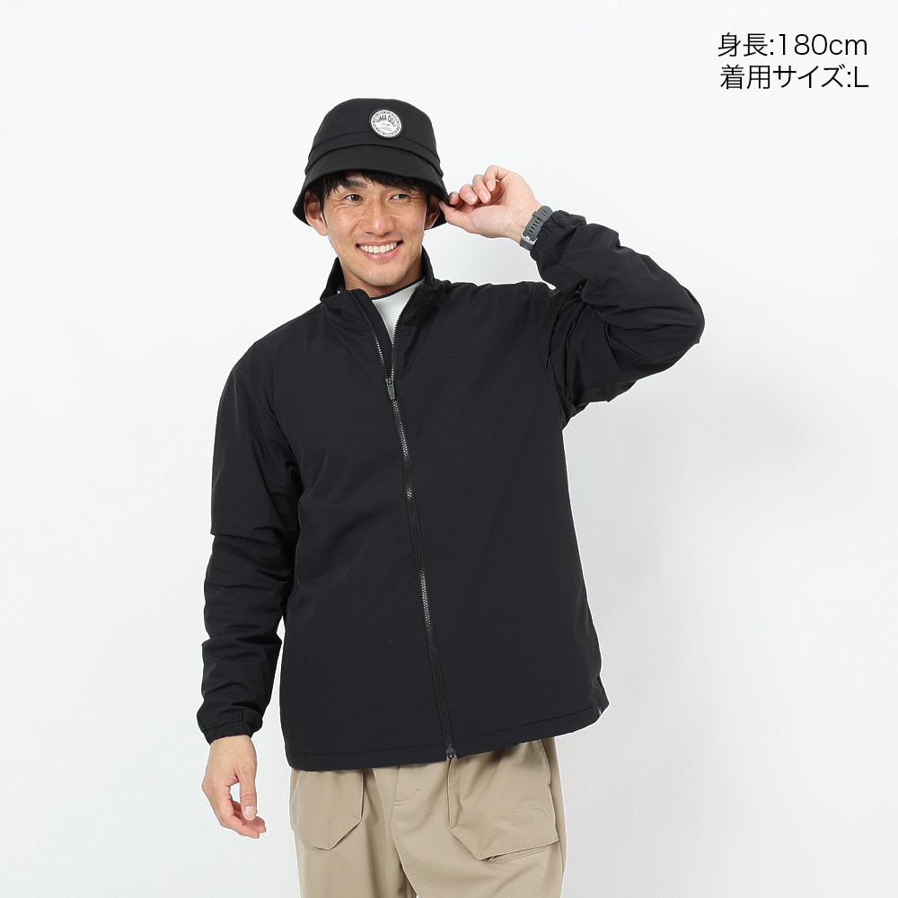 プーマ（PUMA）（メンズ）ゴルフウェア PGC ジャケット 694442-01