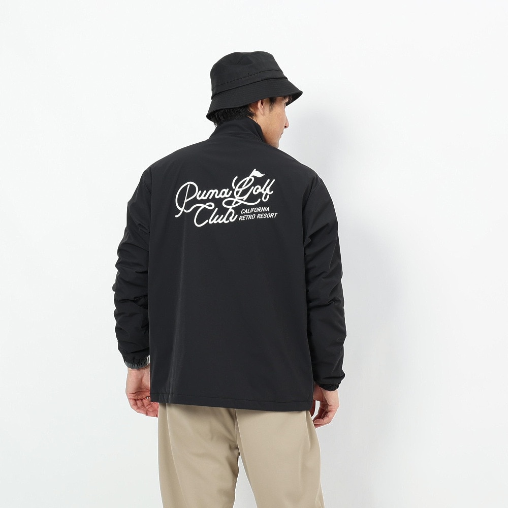 プーマ（PUMA）（メンズ）ゴルフウェア PGC ジャケット 694442-01