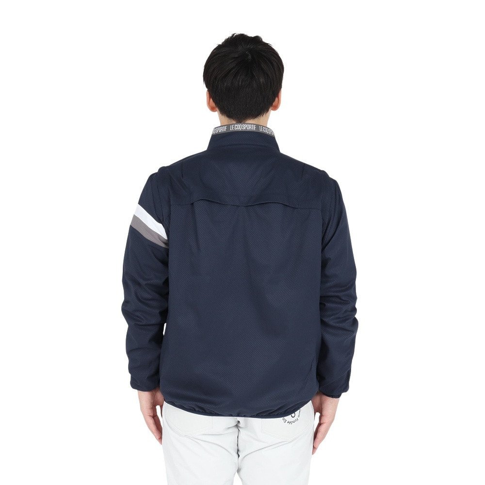 ルコックスポルティフ（lecoqsportif）（メンズ）ゴルフウェア アウター 撥水 2WAYブルゾン LG5SWB00M NV00