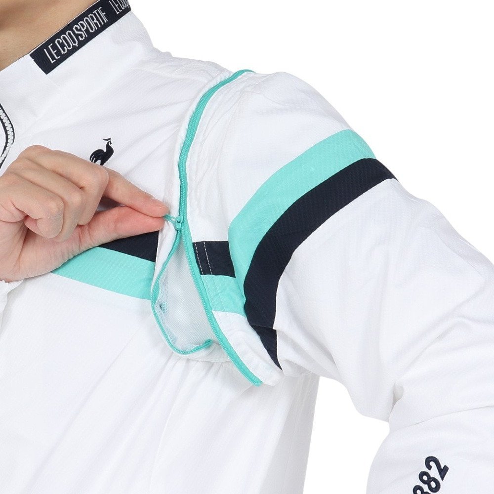 ルコックスポルティフ（lecoqsportif）（メンズ）ゴルフウェア アウター 撥水 2WAYブルゾン LG5SWB00M WH00