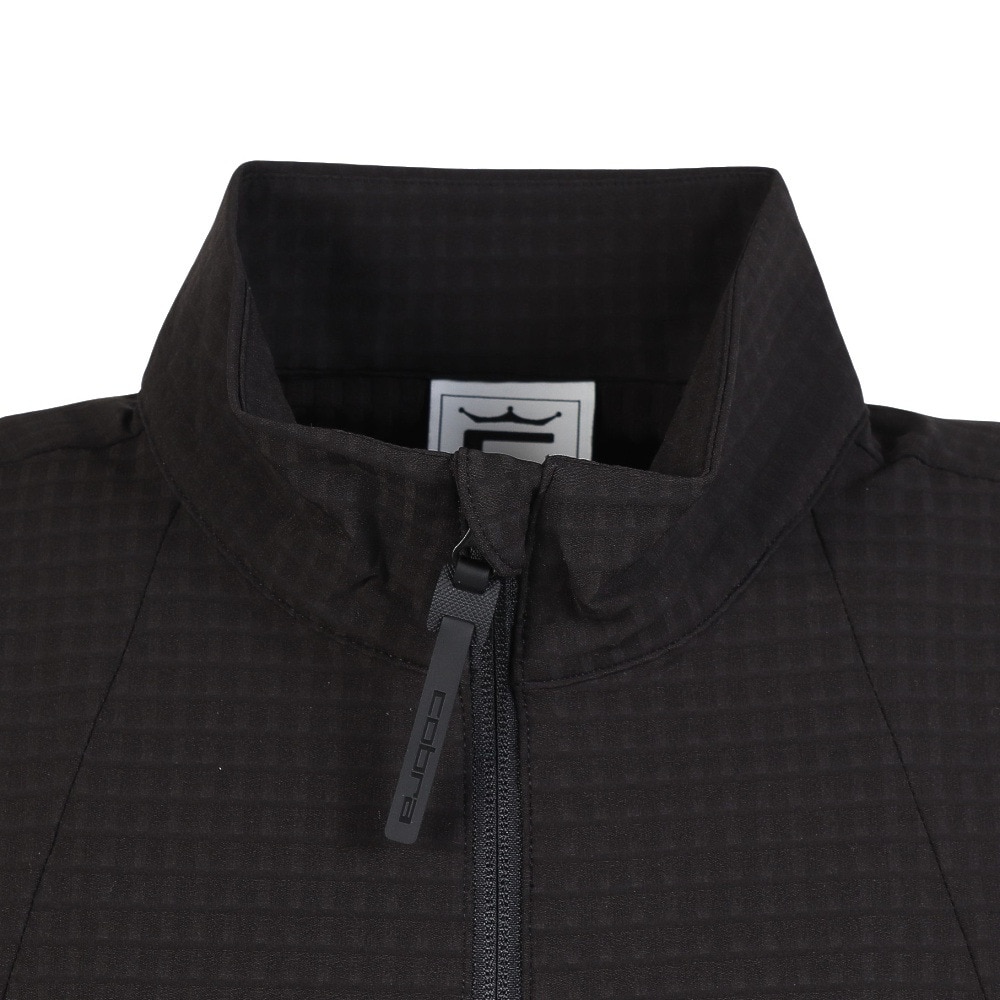 コブラ(Cobra)ゴルフウェア アウター フルジップ グリッドジャケット 638326-02(Men’s) コブラ（Cobra）（メンズ）ゴルフウェア アウター フルジップ グリッド