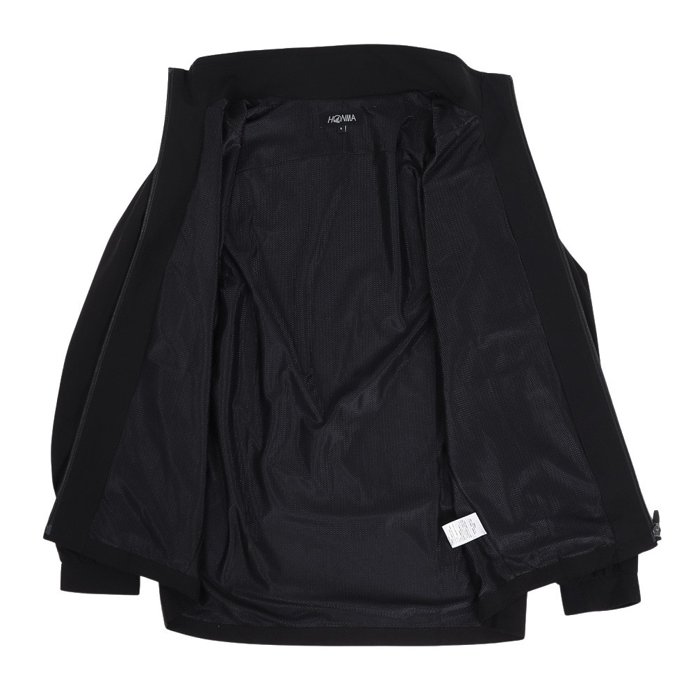 未使用✨本間ゴルフ HONMA ゴルフウェア ジャージGOLFゴルフLメンズ 黒 本間ゴルフ（HONMA）（メンズ）ゴルフウェア 防風 WIND ジャケット BK