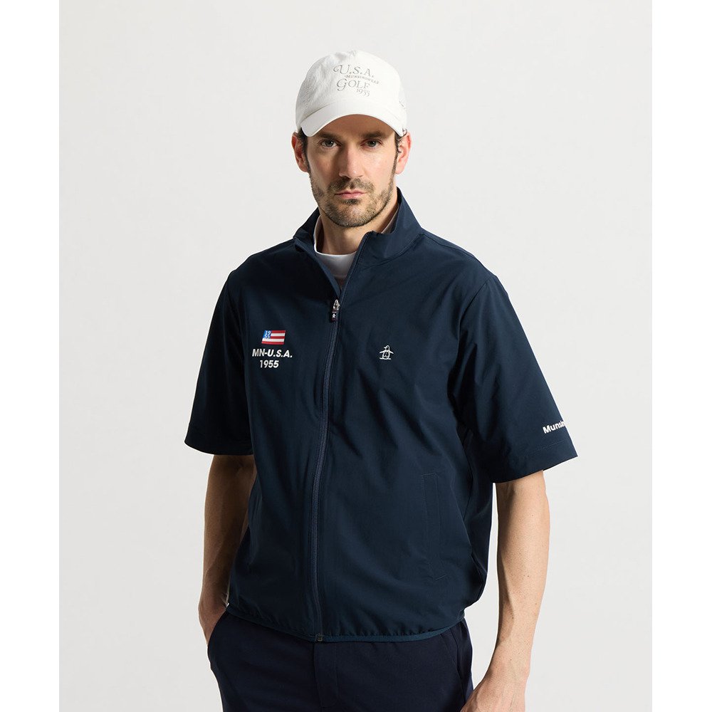 マンシングウエア（MUNSINGWEAR）（メンズ）ゴルフウェア はっ水