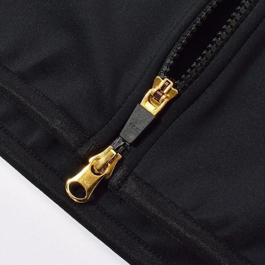 レザレクション（Resurrection）（メンズ）ゴルフウェア GM アクセントライン ジップアップパーカー BF12HD35-M BLK