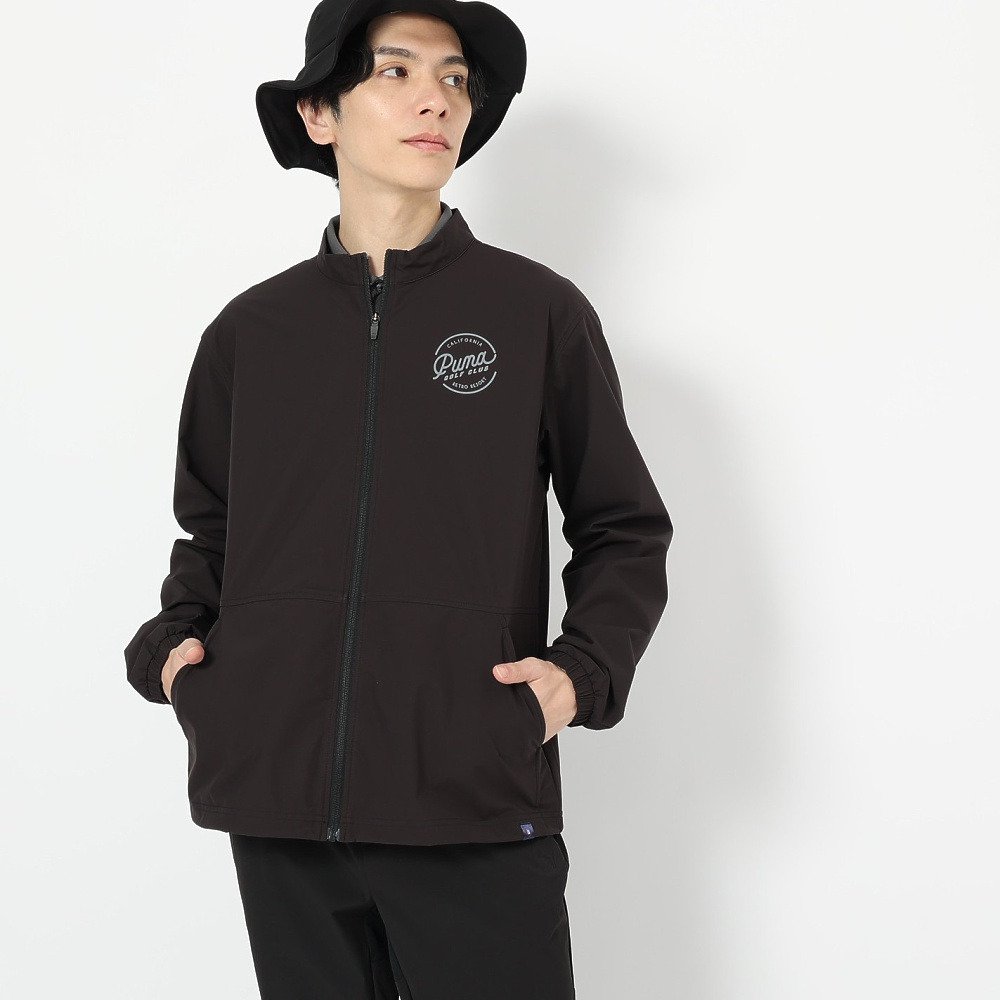 プーマ　ゴルフウェア　アウター　【美品、新品未使用】 プーマ（PUMA）（メンズ）ゴルフウェア アウター 2.5L WR フルジップ