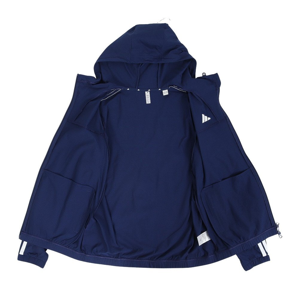 アディダス（adidas）（メンズ）ゴルフウェア BW フルジップ フーディー OGH89-KM0851 NVY