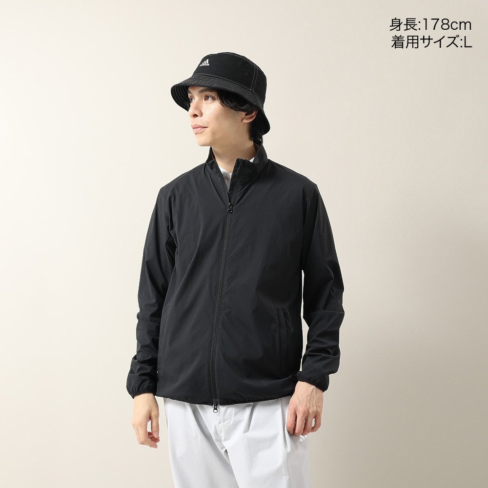 アディダス（adidas）（メンズ）ゴルフウェア フルジップ スタンド