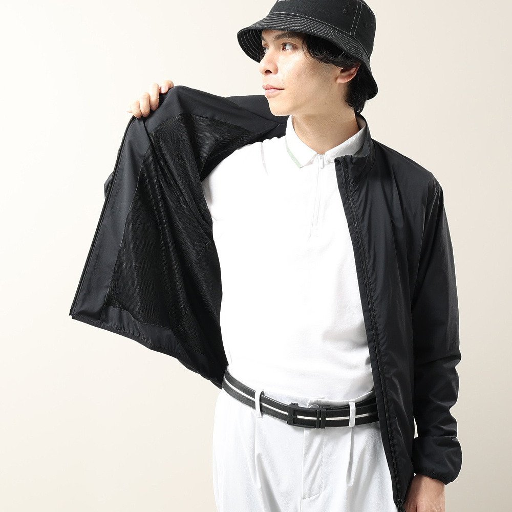 アディダス（adidas）（メンズ）ゴルフウェア フルジップ スタンド