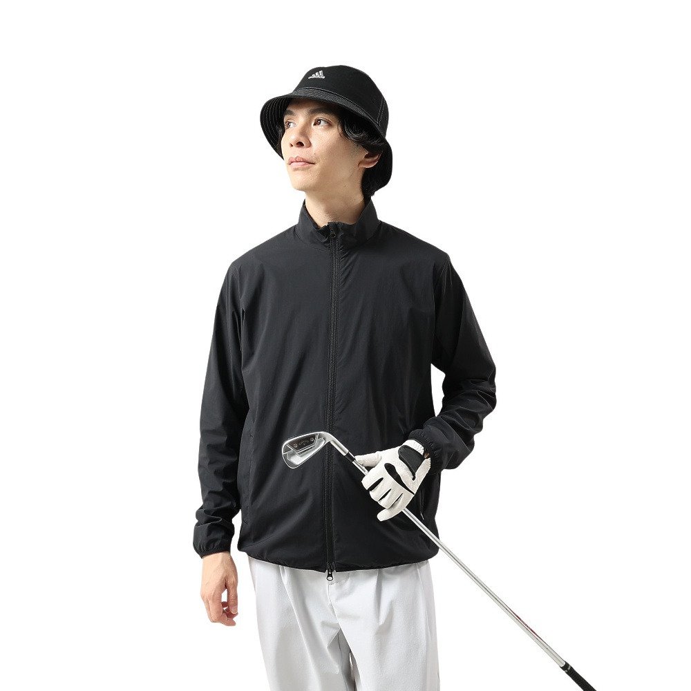 アディダス（adidas）（メンズ）ゴルフウェア フルジップ スタンド