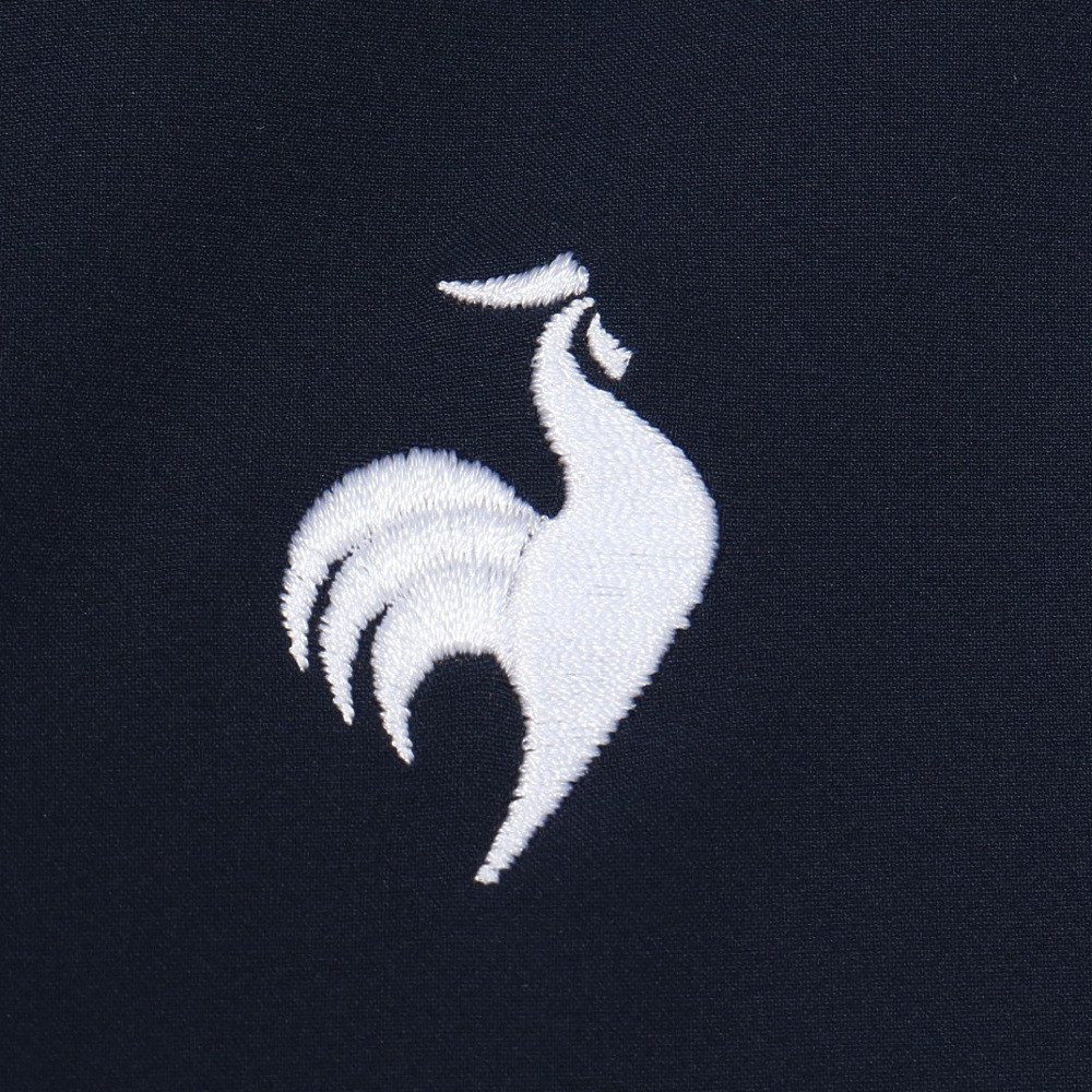 ルコックスポルティフ（lecoqsportif）（メンズ）ゴルフウェア アウター 半袖 ハーフジップ ウインドブルゾン LG5FWB80M NV00