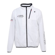 ルコック スポルティフ（le coq sportif）（メンズ）ゴルフウェア アウター 防風 ストレッチフォーサー 2WAY ブルゾン QGMWJK00 WH00