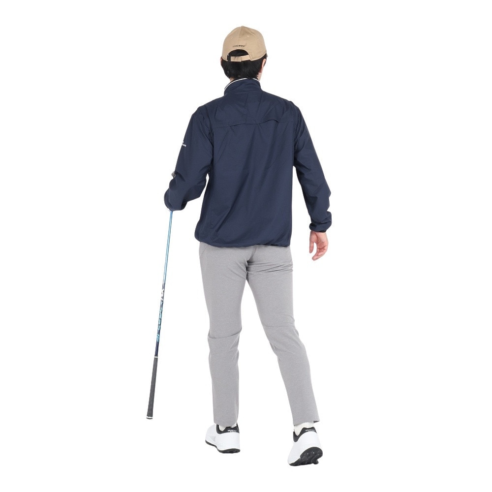 ルコックスポルティフ（lecoqsportif）（メンズ）ゴルフウェア アウター 撥水 防風 トレッチフォーサー 2WAYブルソン LG4FWB00M NV00
