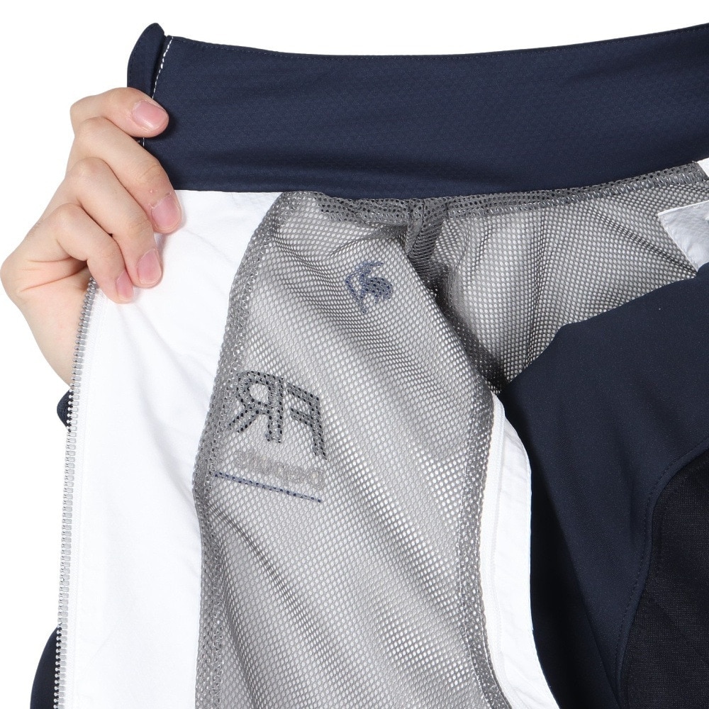 ルコックスポルティフ（lecoqsportif）（メンズ）ゴルフウェア アウター 撥水 防風 ストレッチフォーサー 2WAY ブルゾン LG4FWB00M WH00