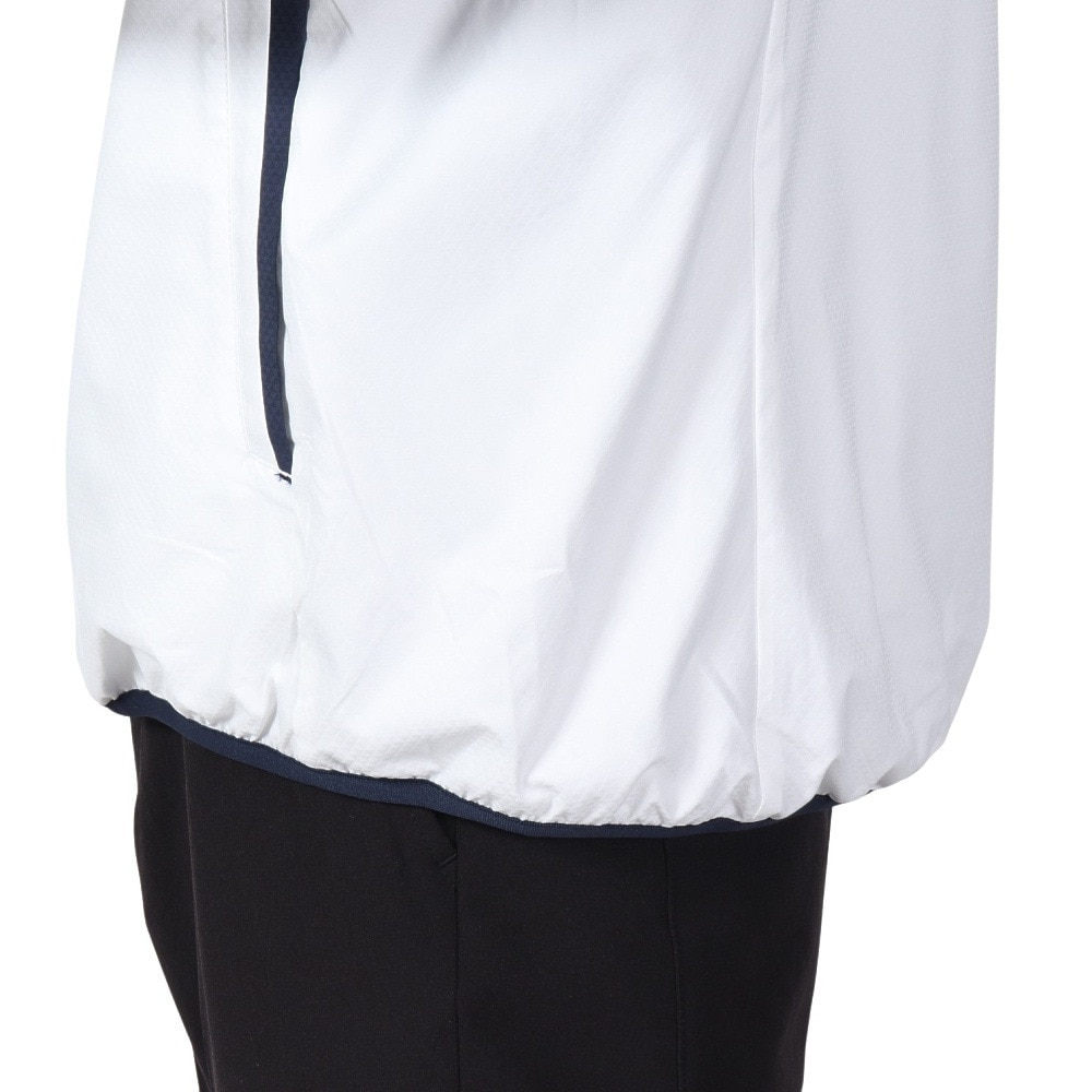 ルコックスポルティフ（lecoqsportif）（メンズ）ゴルフウェア アウター 撥水 防風 ストレッチフォーサー 2WAY ブルゾン LG4FWB00M WH00
