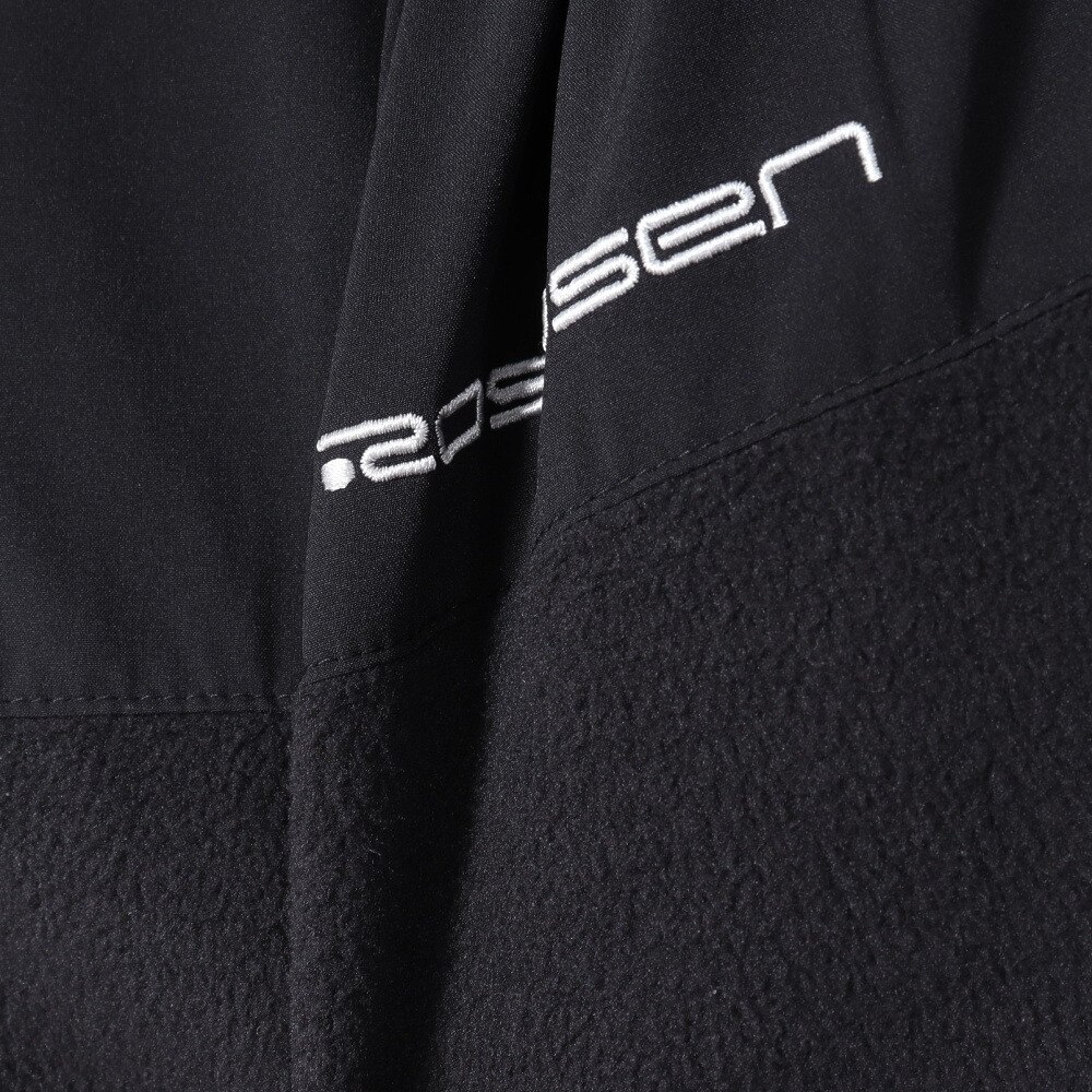 ROSASEN（メンズ）ゴルフウェア アウター 撥水 防風 ストレッチ 軽量 リバーシブルフリース中綿ブルゾン 044-55111-019