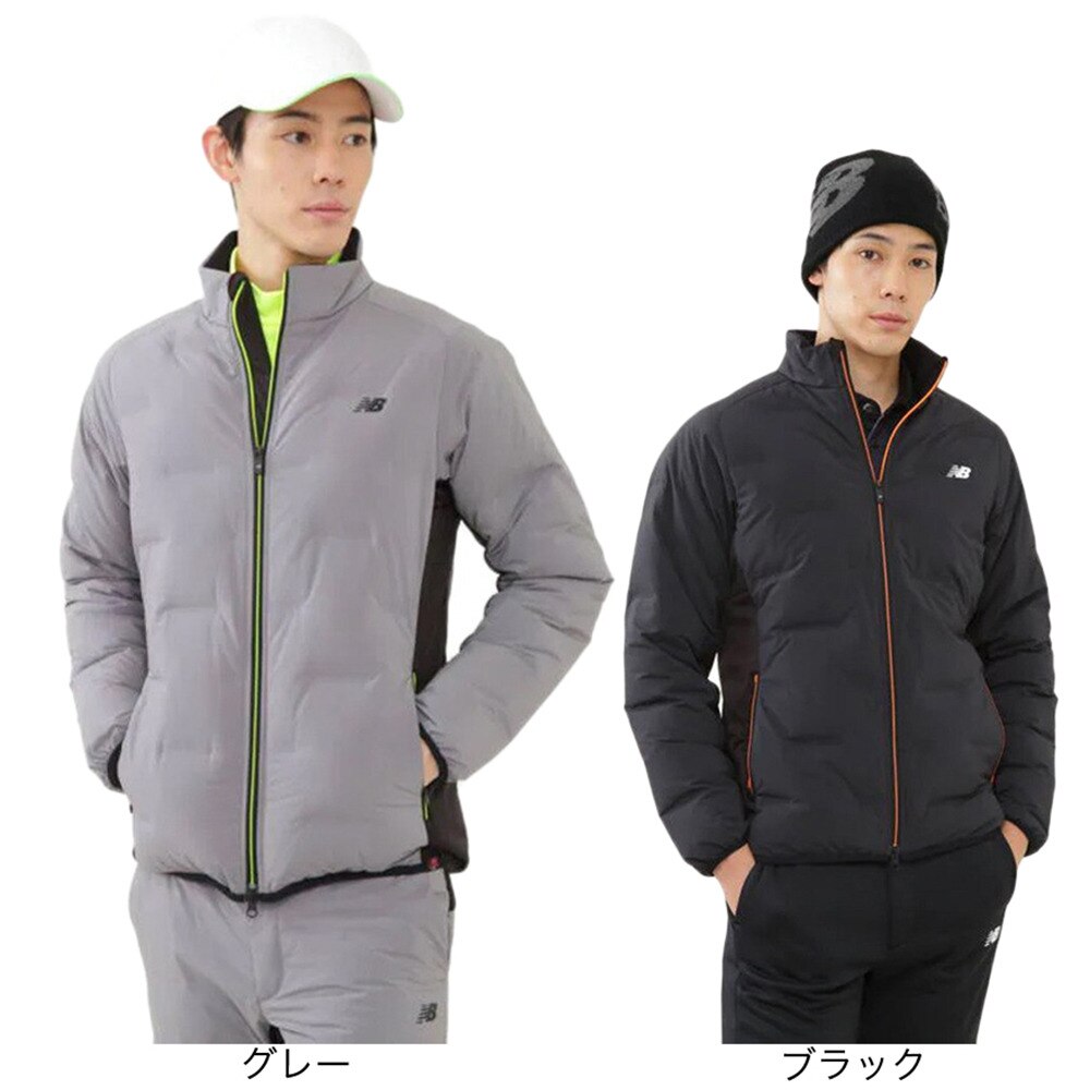 ニューバランス ゴルフ ライト ダウン フルジップ ブルゾン ジャケット 新品NEW BALANCE GOLFメンズ ライトダウンフルジップブルゾン