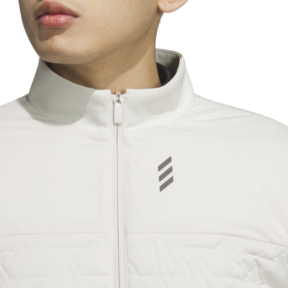 アディダス（adidas）（メンズ）ゴルフウェア アウター 防風 裏起毛 コードカオス WIND.RDY BOS ロゴ キルトジャケット KSL84-JJ0238 ALM