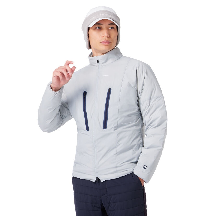 TaylorMade メンズジャケット ホワイト ゴルフ ウェア テーラーメイド