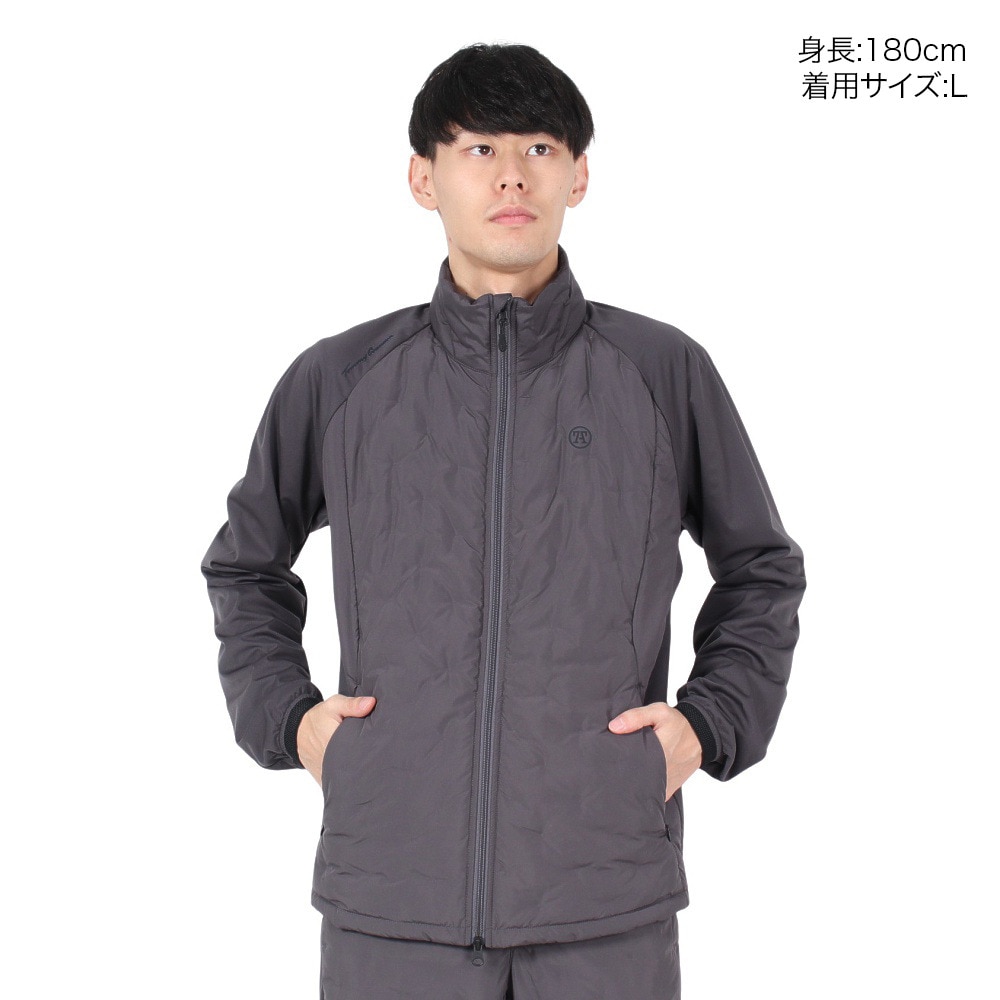 トミーアーマー（Tommy Armour）（メンズ）ゴルフウェア アウター 防風 撥水 ムーブ アップ フルジップ ジャケット TADK24F010008 CGRY