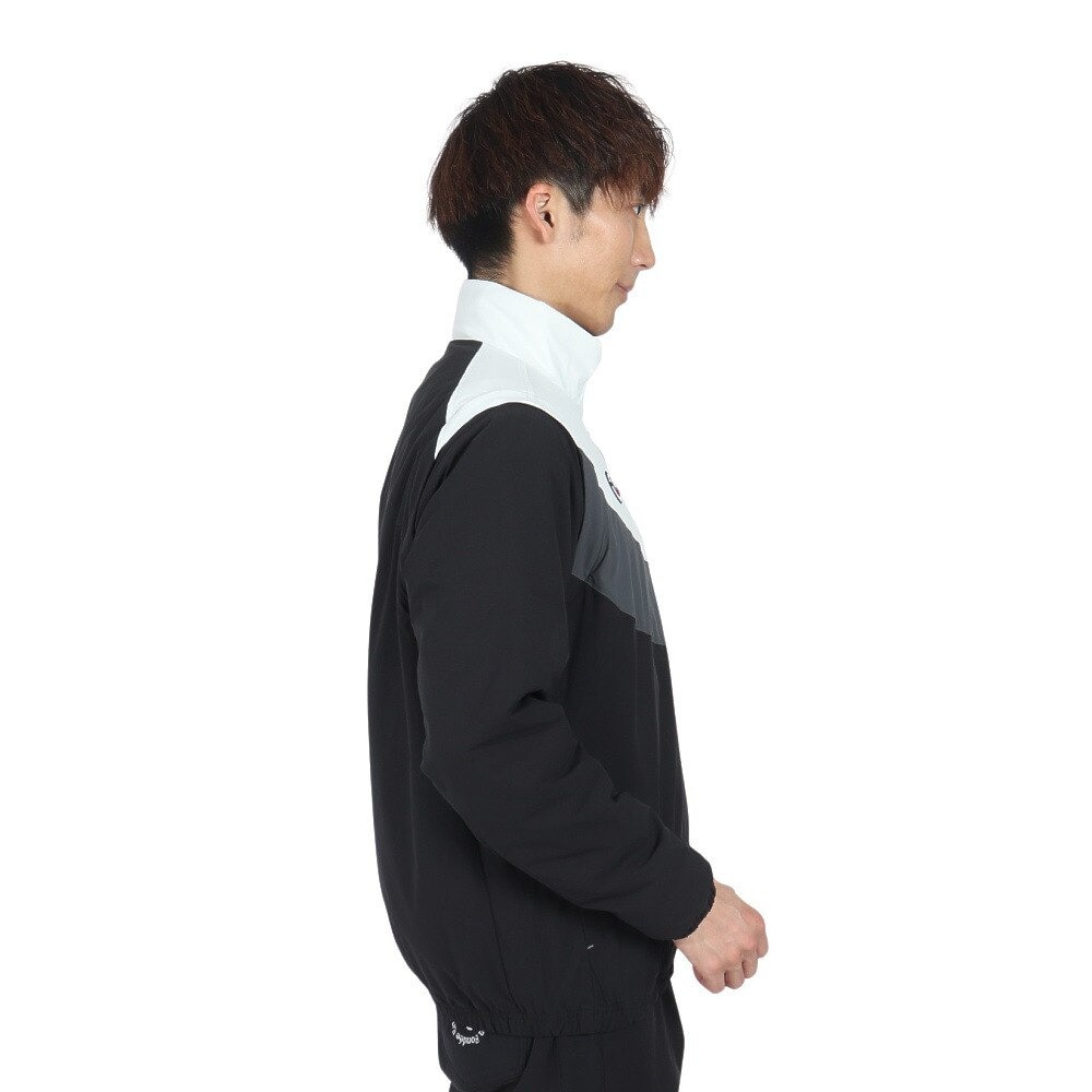 ルコックスポルティフ（lecoqsportif）（メンズ）ゴルフウェア アウター ストレッチフォーサー 中綿 2WAYブルゾン LG4FWB50M BK00