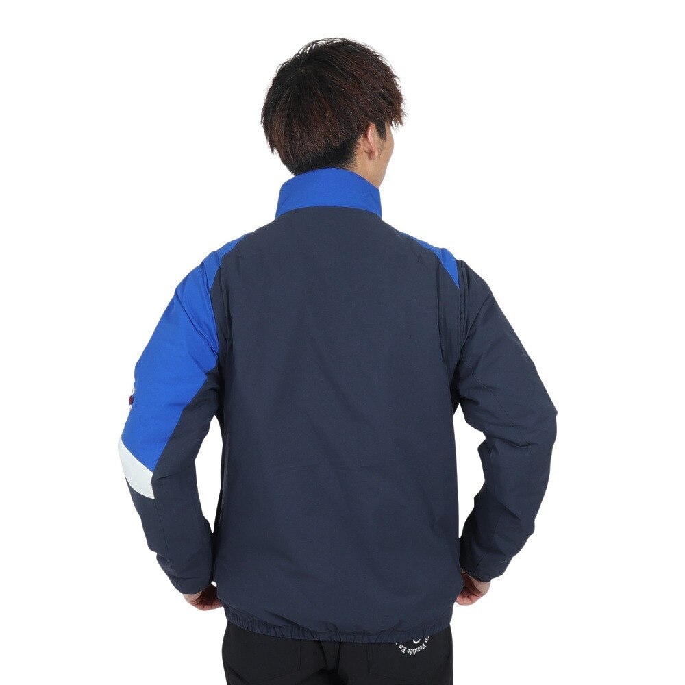 ルコックスポルティフ（lecoqsportif）（メンズ）ゴルフウェア アウター ストレッチフォーサー 中綿 2WAYブルゾン LG4FWB50M NV00