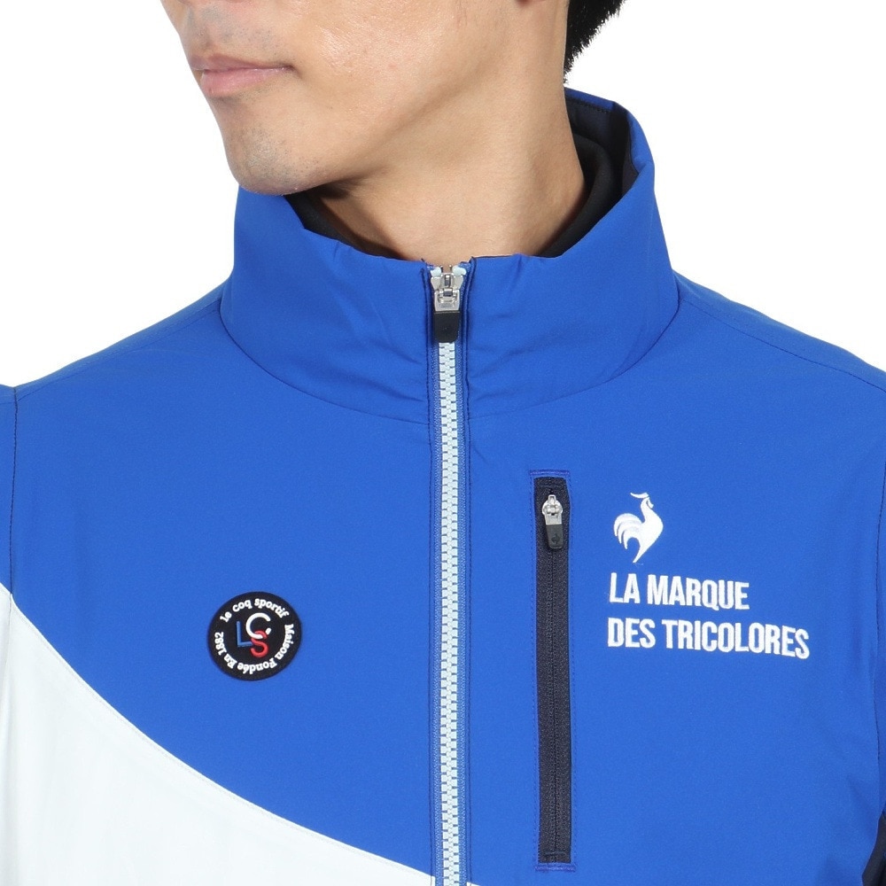 ルコックスポルティフ（lecoqsportif）（メンズ）ゴルフウェア アウター ストレッチフォーサー 中綿 2WAYブルゾン LG4FWB50M NV00